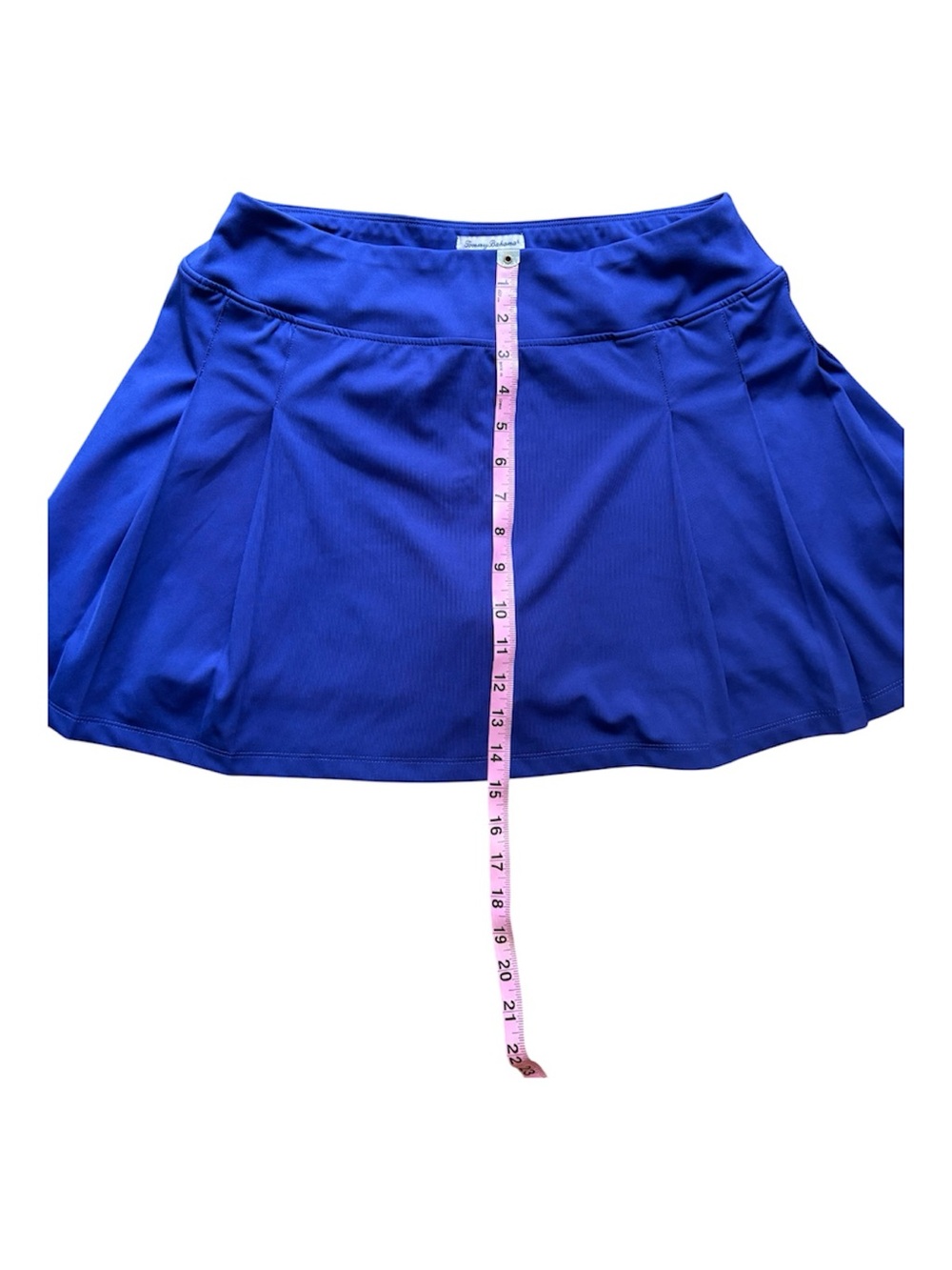 NWOT Tommy Bahama Pleated Golf Skort Large Blue Skirt Athletic Tennis Sporty - Picture 6 of 9